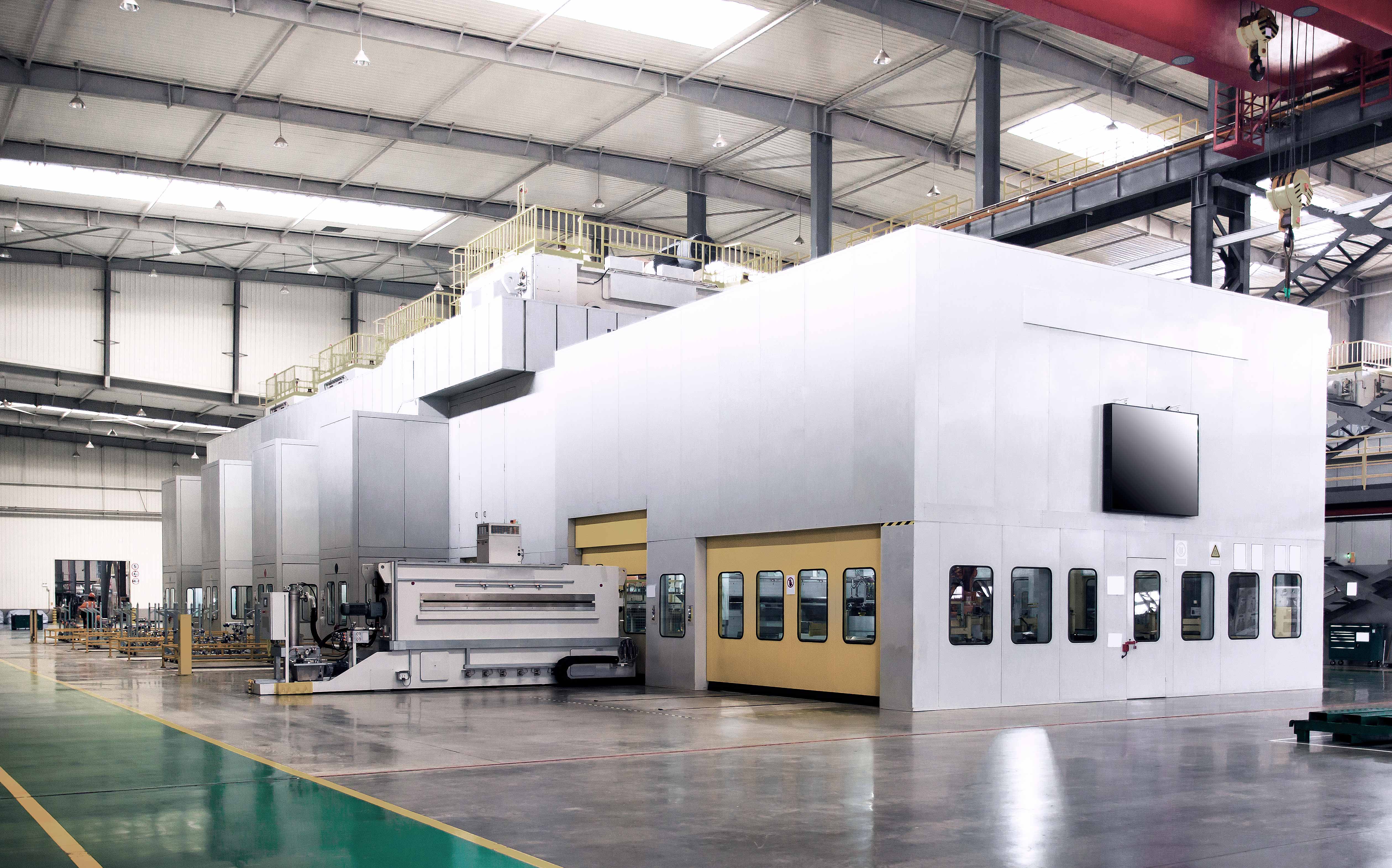 Automatic powder coating