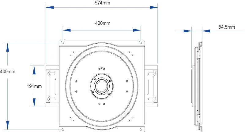 WH2264 55 Inch Interactive Display Wall Mount