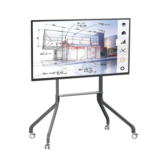 WH3301-M 60 Inch Interactive Display Mobile Cart Simple